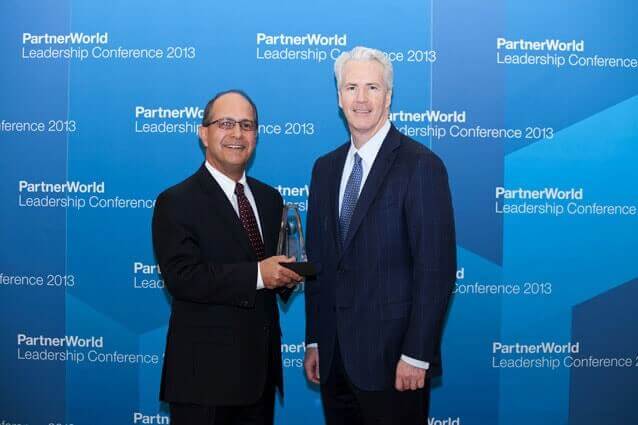Award at IBM PartnerWorld Leadership Conference