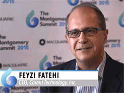 Feyzi Fatehi, Corent Technology, at The Montgomery Summit 2015