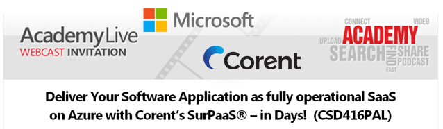 SaaS on Azure with Corent’s SurPaaS